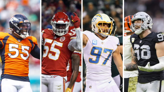 Bradley Chubb, Frank Clark, Joey Bosa, Maxx Crosby